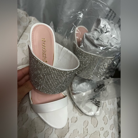 Rhinestone High Heel Sandal - Picture 3 of 5